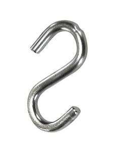 Gancho "S" Hierro Zincado  70 mm.   "Uso Doméstico" - Imagen 1