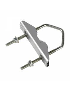 Mordaza para mastil ø25mm a 45mm zinc+rpr televes