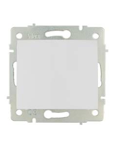 Tapa ciega de empotrar blanco serie europa solera erp75