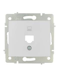 Tampa + chassis para tomada de dados rj45 série europa solera erp88/1