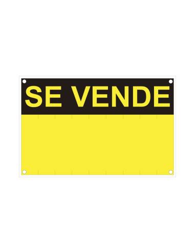 Placa "se vende" (pvc 0,4mm) 45x70cm normaluz