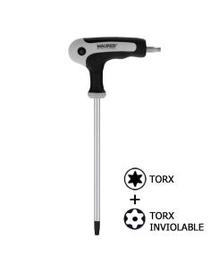 Llave Torx Maurer Con Mango "T" T15 Inviolable - Imagen 1