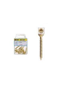 Tornillo Cabeza Plana Pozidriv Bicromatado 4,5x50 mm.  9 unidades - Imagen 1