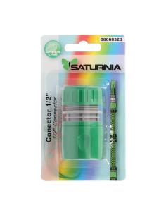 Conector Manguera Plastico 1/2 Blister - Imagen 1
