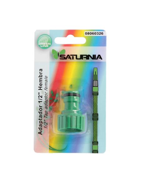 Adaptador Manguera Plastico 1/2 Hembra  Blister - Imagen 1
