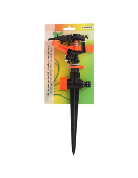 Aspersor plástico sectorial con pincho - Imagen 1