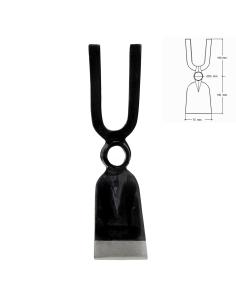 Azada Forjada Sin Mango 201/  500 Gramos - Imagen 1