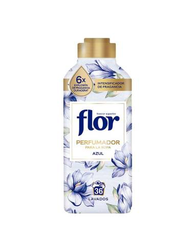 Amaciante fragrância azul 720ml 36 lavagens flor