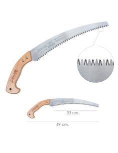 Serrucho Samurai Curvo Mango Madera   330 mm. - Imagen 1