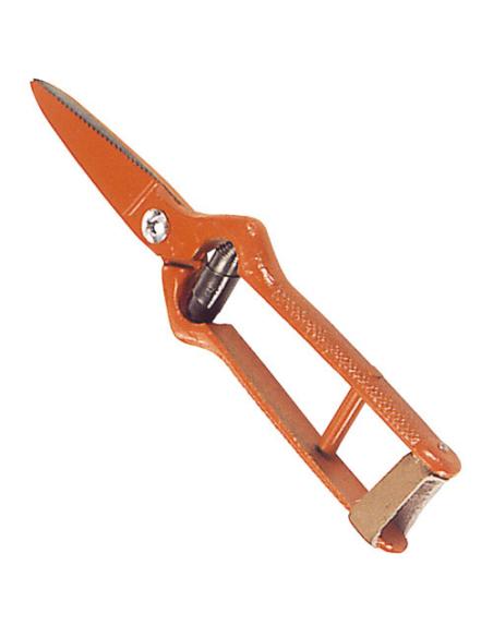 Tijeras Vendimiar Forjada Recta  1 Mano   19 cm. - Imagen 1