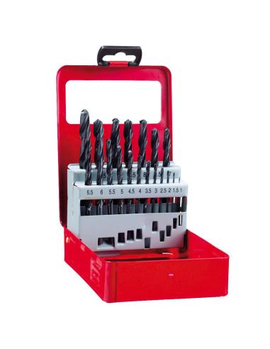 Estuche Brocas Hss Wolfpack 1-10 mm. 19 Piezas - Imagen 1