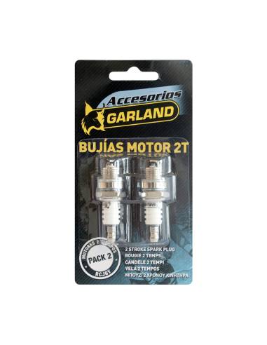 Blíster 2 vela ignição 2t (rcj6y) 7101000100 garland