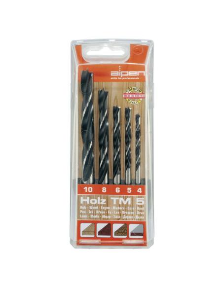 Estuche Brocas Alpen Madera   5 Piezas - Imagen 1