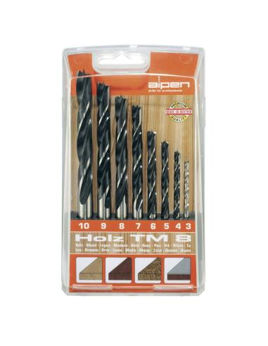 Estuche Brocas Alpen Madera   8 Piezas - Imagen 1