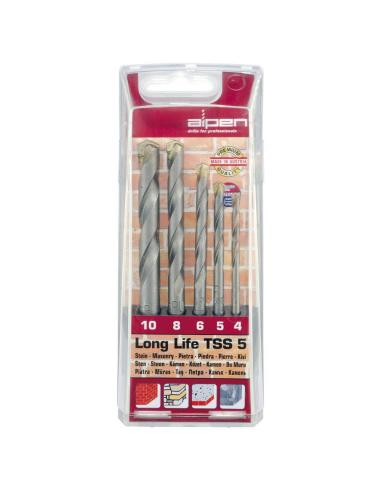 Estuche Brocas Alpen Widia Long Life 5 Piezas - Imagen 1