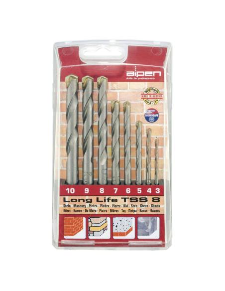 Estuche Brocas Alpen Widia Long Life 8 Piezas - Imagen 1 Estuche Brocas Alpen Widia Long Life 8 Piezas - Imagen 1