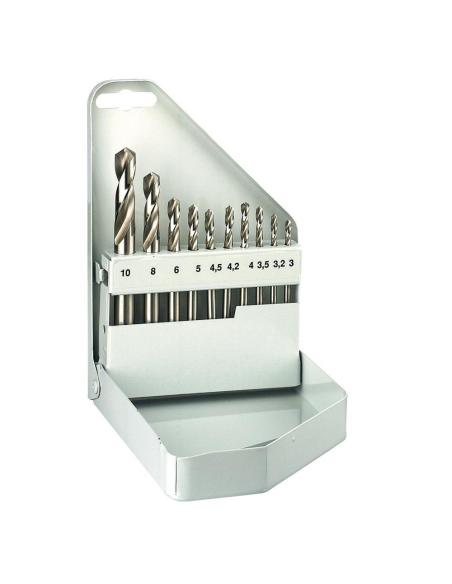Estuche Brocas Alpen Cobalto Nirosta 10 Piezas - Imagen 1