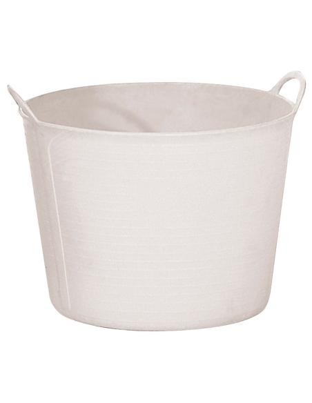 Capazo Plastico Blanco Numero 3  40 Litros - Imagen 1