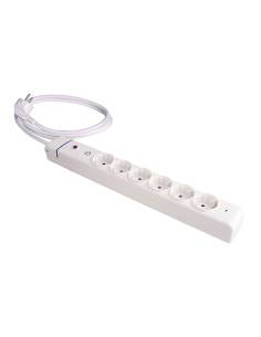 Extensão com 6 tomadas 2p+t, 16a 250v. máx.3680w 850°c gwt 61ilso solera