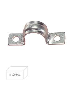 Grapa Metalica 2 Patas     18 mm. Wolfpack Caja 100 unidades - Imagen 1