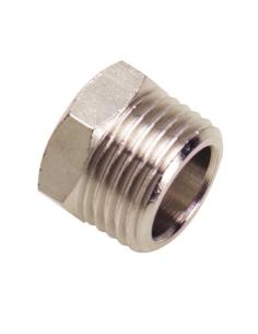 Reductor Tuerca Cilindrica Macho 1/2 - Hembra 3/8  (Blister 2 Piezas) - Imagen 1