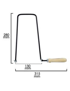 Arco Marqueteria Wolfpack 130x280 mm. - Imagen 1