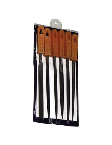 Juego Limas Hierro Pequeñas Surtido 6 Piezas - Imagen 1