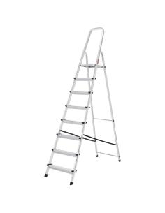 Oryx Escalera Aluminio 8 Peldaños Plegable, Uso doméstico, Antideslizante, Ligera y Resistente - Imagen 1