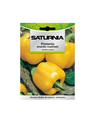 Semillas Pimiento Amarillo Cuadrado (1.5 gramos) Semillas Verduras, Horticultura, Horticola, Semillas Huerto.