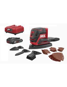 LIJADORA MULTIF 20V SKIL 3720CD+3116AA