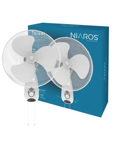 Ventilador de Pared Ø 40cm 50W 3 Velocidades