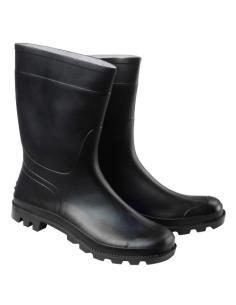 Botas Goma Bajas Negras Nº 44 (Par) - Imagen 1