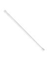 Barra Para Cortina Ducha Extensible Aluminio Blanco 70 a 125 cm.