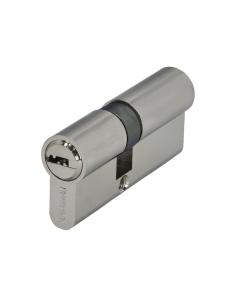 Cilindro Seguridad 30x40 mm/13,5 Leva Corta Niquelado Con 5 llaves
