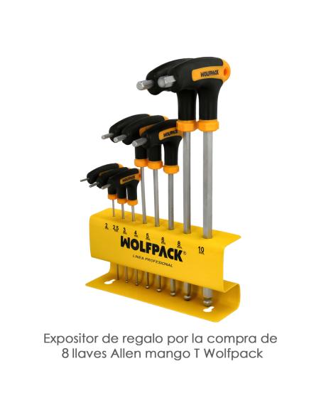 Expositor Para Llaves Allen Mango T Completo (8 Piezas) Expositor Para Llaves Allen Mango T Completo (8 Piezas)