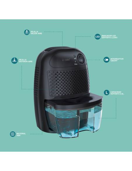 Deshumificador Horschi 800ml 23W 34dB 20M/2