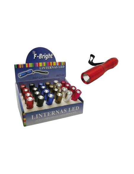 Lanterna de alumínio 1Led