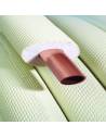 Tubo de cobre com isolamento simples