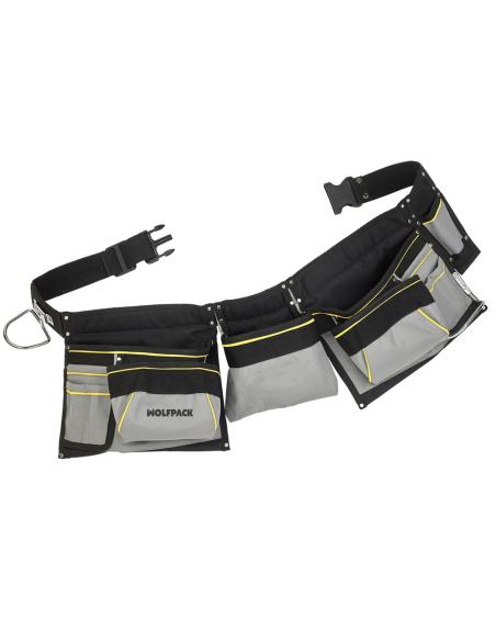 Bolsa Encofrador Doble Con Cinturón Ajustable, Colgador de Martillo, Bolsa Herramientas, Portaherramientas Bolsa Encofrador Doble Con Cinturón Ajustable, Colgador de Martillo, Bolsa Herramientas, Portaherramientas