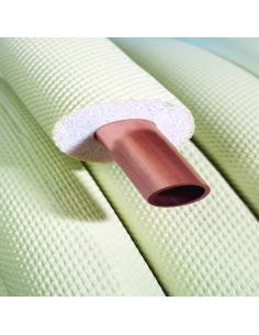 Tubo de cobre com isolamento simples