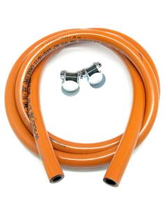 KIT TUBO GAS BUTANO NARANJA 9X15 150CM