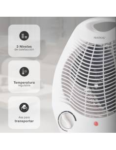 Aquecedor com ventilador vertical 2000W 2