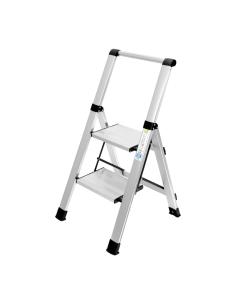 Escalera Plana Aluminio 2 Peldaños