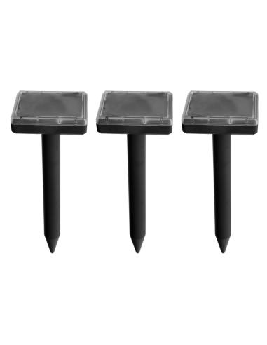 Ahuyentador Ultrasonidos Topos/Ratones 3 Piezas