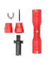 Llave Para Grifos Multifuncion Con Adaptador, Llave Hexagonal y Extractor de Tornillos