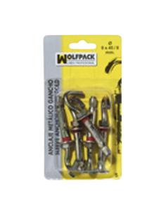 Anclaje Metálico Gancho 6x 45/ 8 mm. (5 Piezas) - Imagen 1