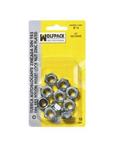 Tuerca Autoblocante Din985 M12 (6 Piezas) - Imagen 1