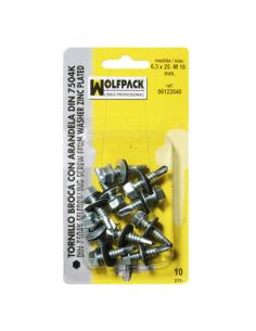 Tornillo Broca 5,5x25-8 mm. (10 Piezas) - Imagen 1