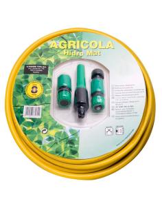 Manguera Jardin Hidro Mat Ø 15 mm. - 5/8" Rollo 15 Metros Con  Accesorios - Imagen 1