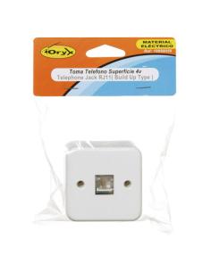 Toma Telefono Oryx Superficie 4v - Imagen 1